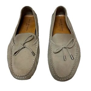Mercanti Fiorentini leather mens loafer fair pre-owned condition missing piece